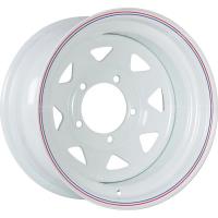 8*15 5*139,7 ET-25 110 Off-Road Wheels УАЗ (треуг. мелкий) Белый